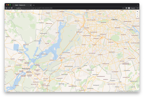 OSM Bright GL Style