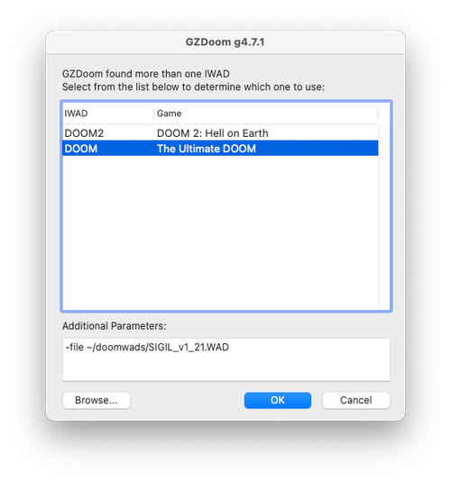 Use the custom WAD's location as an additional parameter